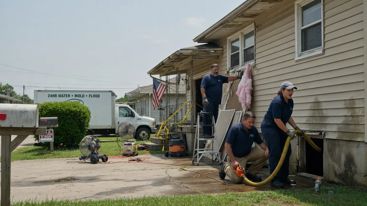 Water Damage Repair in Jewell, KS near me